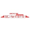 کیسه خواب پر کله گاوی آرکتیک 900 ARCTIC نارنجی