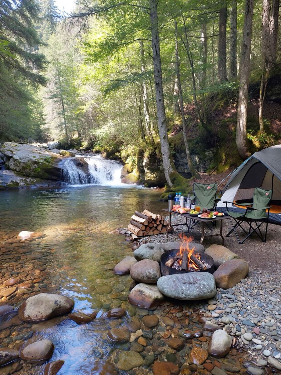 camping-equipment-set